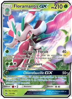 Carte Floramantis GX 15/149 – Soleil et Lune