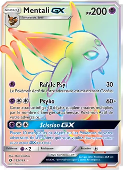 Carte Mentali GX 152/149 – Soleil et Lune