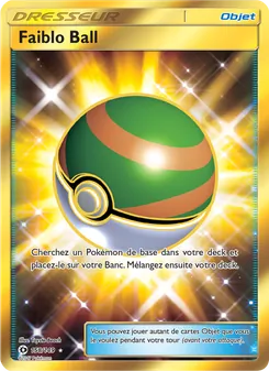 Carte Faiblo Ball 158/149 – Soleil et Lune