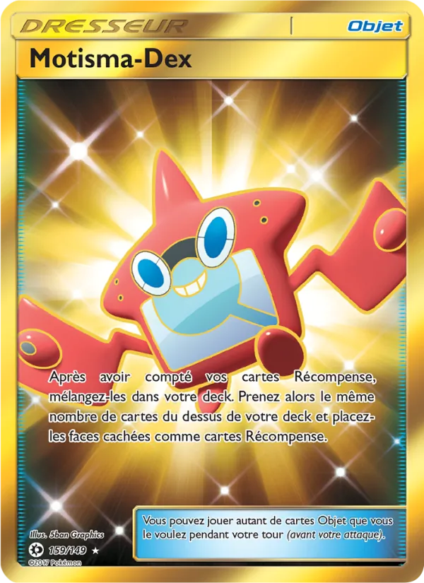 Carte Motisma-Dex 159/149 – Soleil et Lune