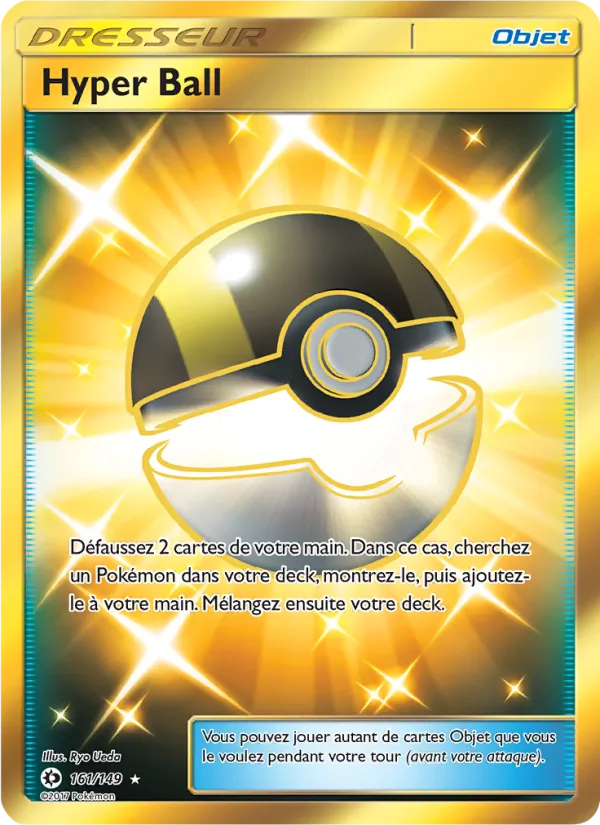 Carte Hyper Ball 161/149 – Soleil et Lune