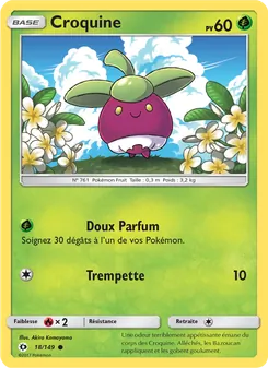 Carte Croquine 18/149 – Soleil et Lune