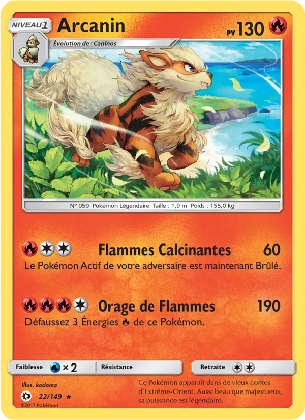 Carte Arcanin 22/149 – Soleil et Lune