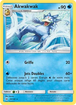 Carte Akwakwak 29/149 – Soleil et Lune