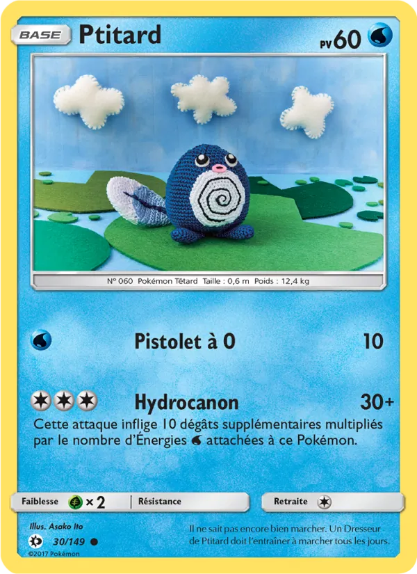 Carte Ptitard 30/149 – Soleil et Lune