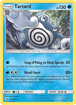 Carte Tartard 32/149 – Soleil et Lune