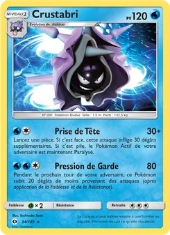 Carte Crustabri 34/149 – Soleil et Lune
