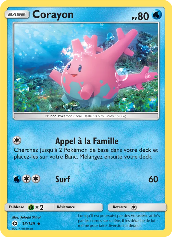 Carte Corayon 36/149 – Soleil et Lune
