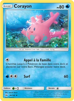 Carte Corayon 36/149 – Soleil et Lune