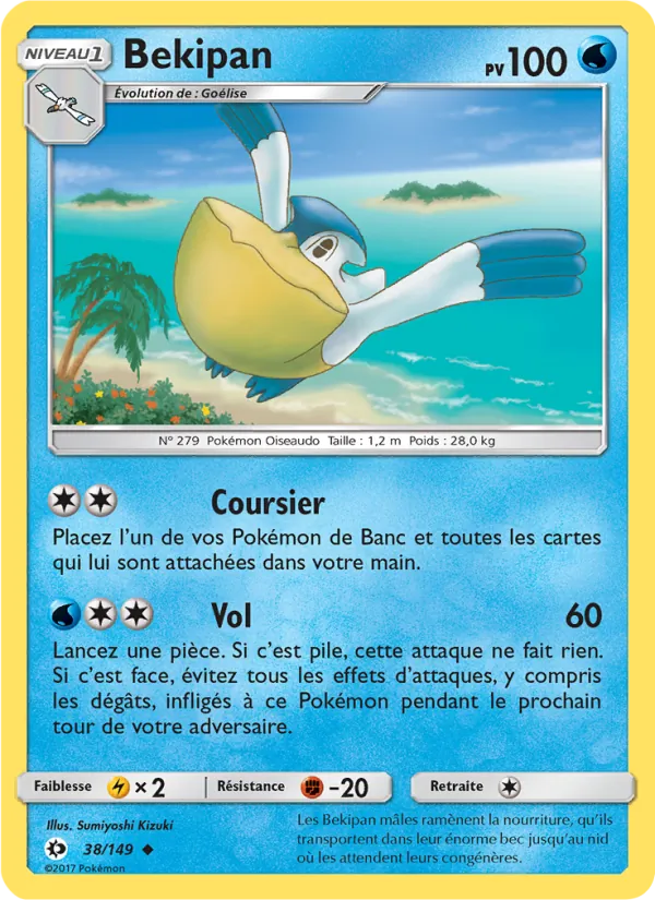 Carte Bekipan 38/149 – Soleil et Lune