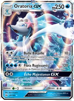 Carte Oratoria GX 42/149 – Soleil et Lune
