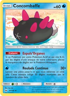 Carte Concombaffe 47/149 – Soleil et Lune