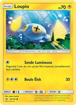 Carte Loupio 49/149 – Soleil et Lune