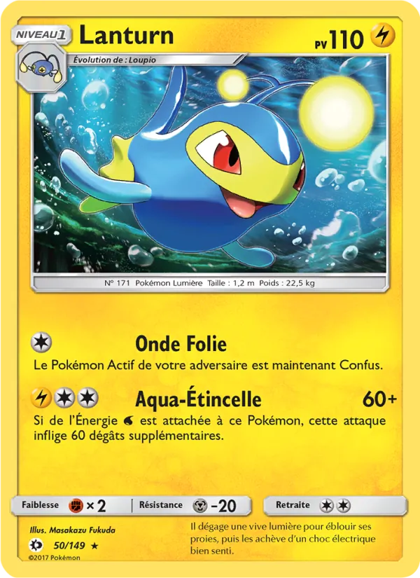 Carte Lanturn 50/149 – Soleil et Lune