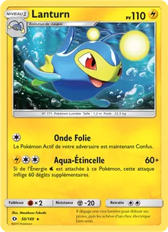 Carte Lanturn 50/149 – Soleil et Lune