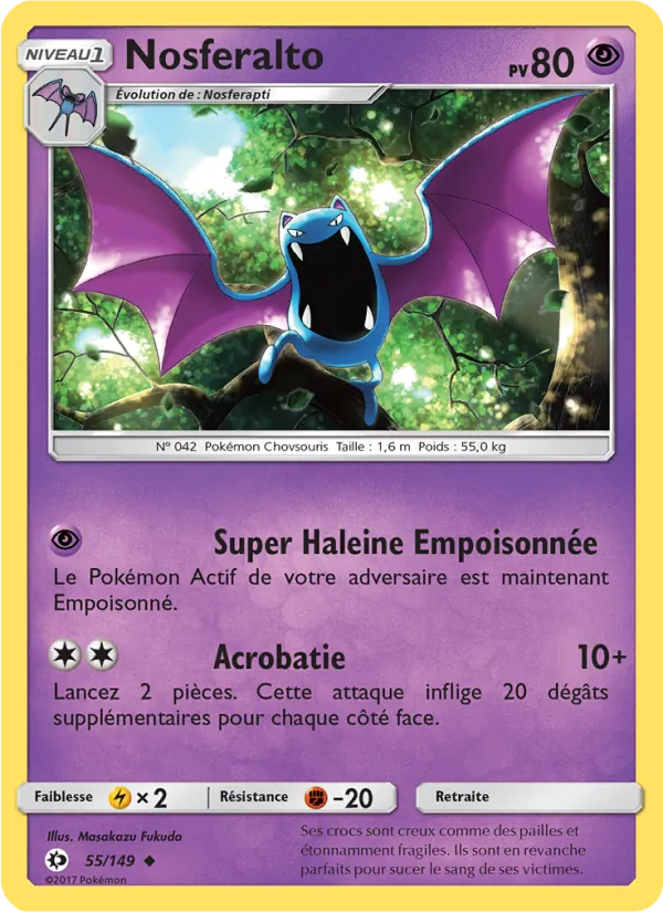 Carte Nosferalto 55/149 – Soleil et Lune