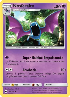 Carte Nosferalto 55/149 – Soleil et Lune