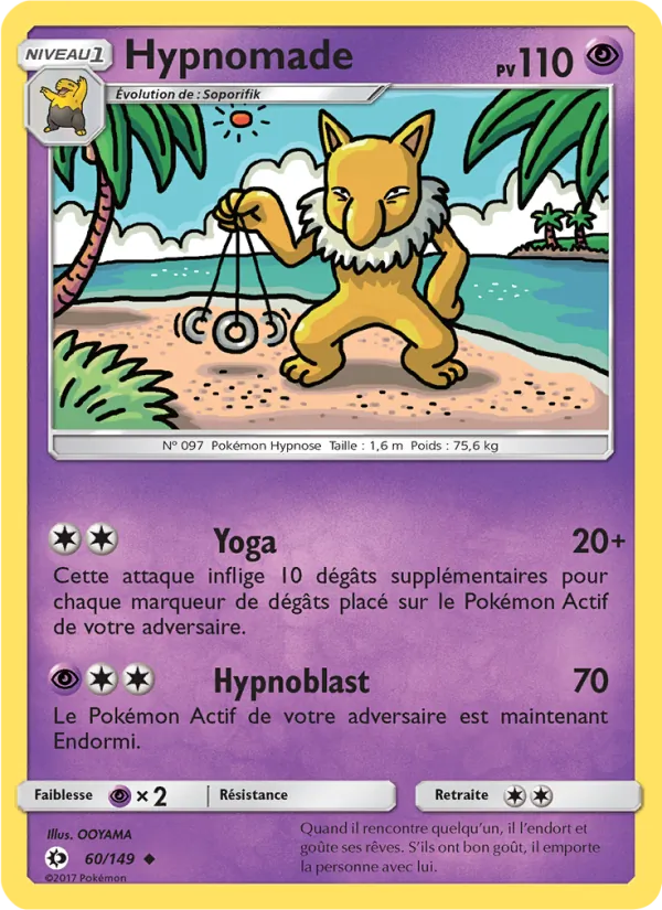 Carte Hypnomade 60/149 – Soleil et Lune