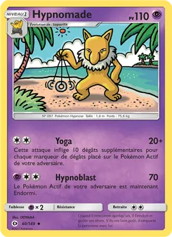Carte Hypnomade 60/149 – Soleil et Lune