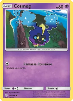 Carte Cosmog 64/149 – Soleil et Lune