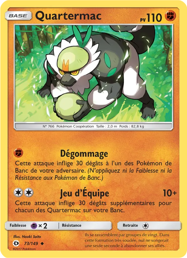 Carte Quartermac 73/149 – Soleil et Lune