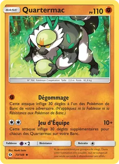 Carte Quartermac 73/149 – Soleil et Lune