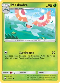 Carte Maskadra 8/149 – Soleil et Lune