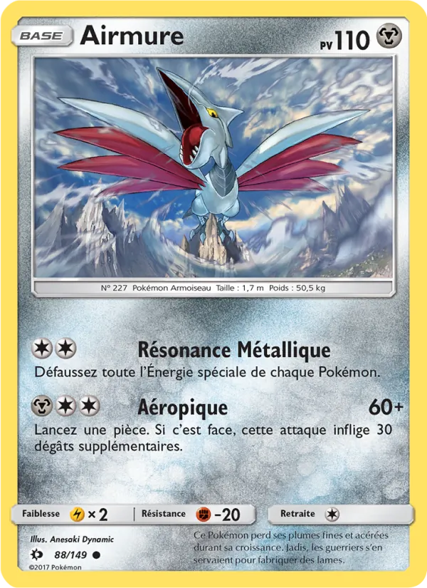 Carte Airmure 88/149 – Soleil et Lune