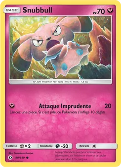 Carte Snubbull 90/149 – Soleil et Lune