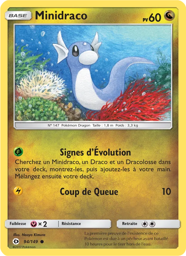 Carte Minidraco 94/149 – Soleil et Lune