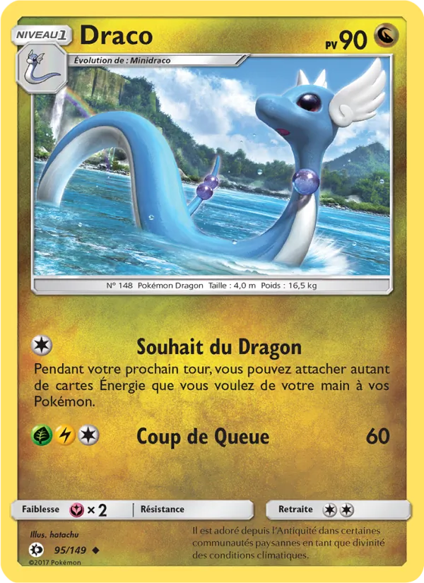 Carte Draco 95/149 – Soleil et Lune