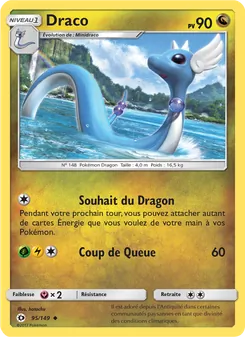 Carte Draco 95/149 – Soleil et Lune