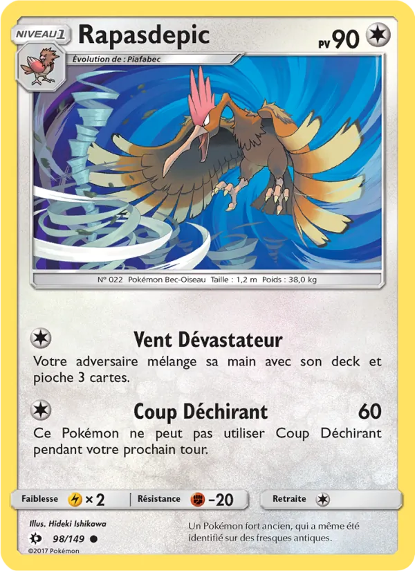 Carte Rapasdepic 98/149 – Soleil et Lune