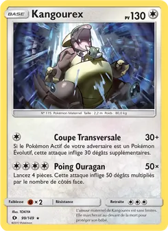Carte Kangourex 99/149 – Soleil et Lune