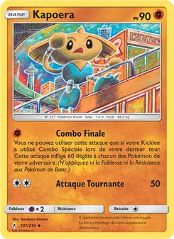 Carte Kapoera 101/214 – Alliance Infaillible
