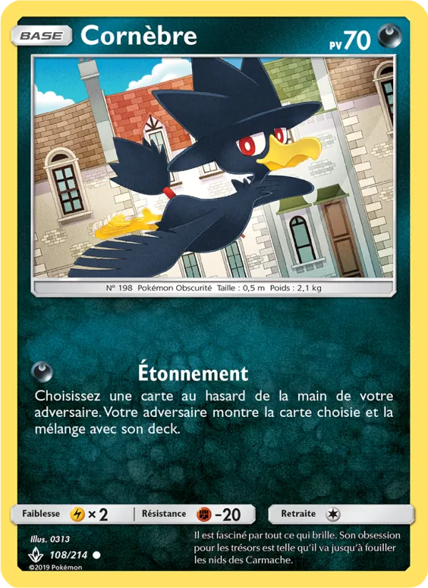 Carte Cornèbre 108/214 – Alliance Infaillible