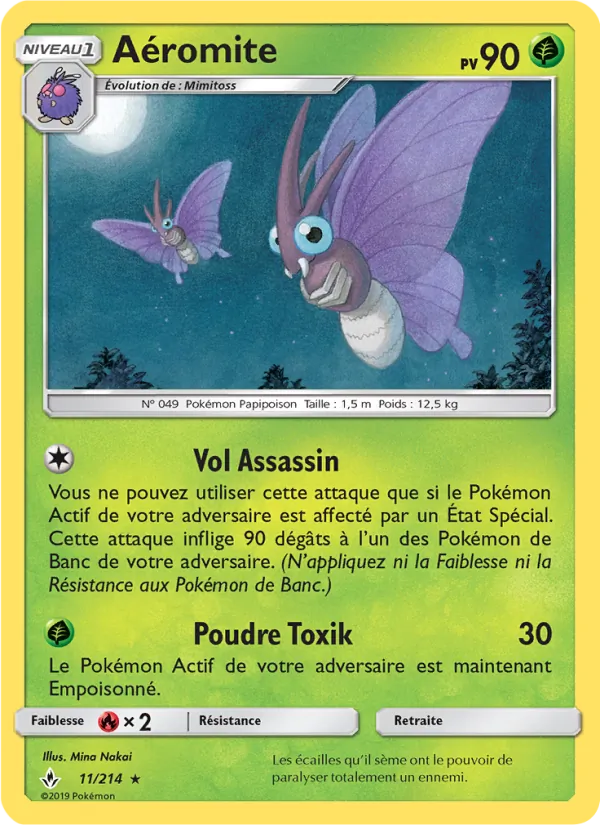 Carte Aéromite 11/214 – Alliance Infaillible