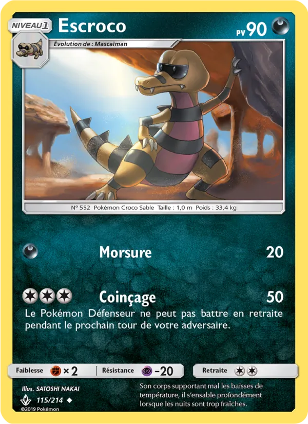Carte Escroco 115/214 – Alliance Infaillible