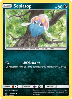 Carte Sepiatop 118/214 – Alliance Infaillible