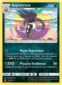 Carte Sepiatroce 119/214 – Alliance Infaillible