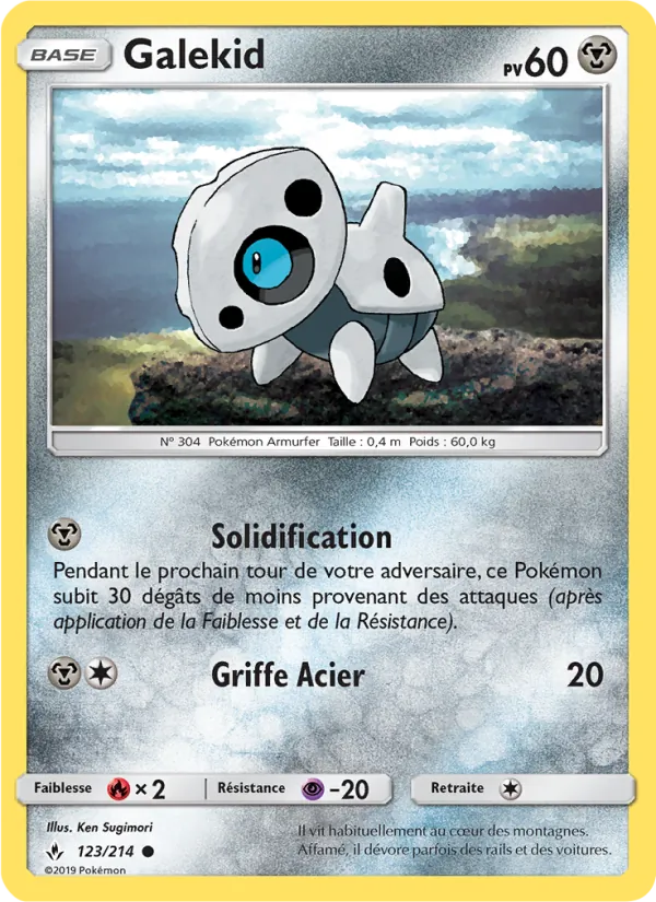 Carte Galekid 123/214 – Alliance Infaillible