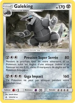 Carte Galeking 125/214 – Alliance Infaillible