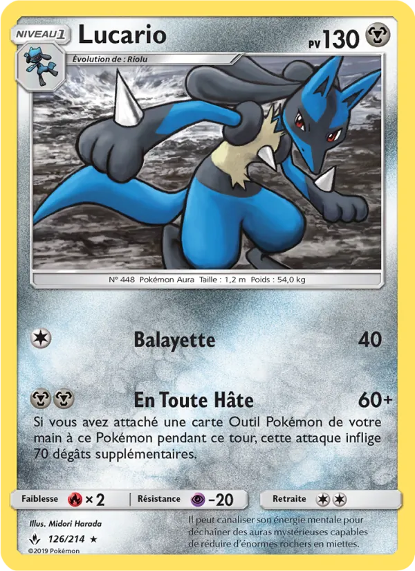 Carte Lucario 126/214 – Alliance Infaillible