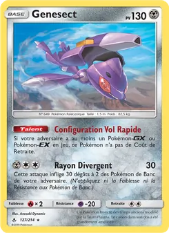 Carte Genesect 127/214 – Alliance Infaillible