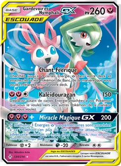 Carte Gardevoir et Nymphali GX 130/214 – Alliance Infaillible