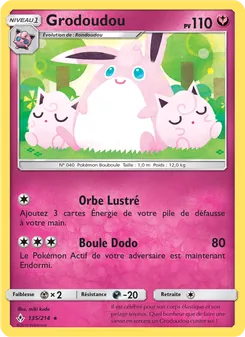 Carte Grodoudou 135/214 – Alliance Infaillible