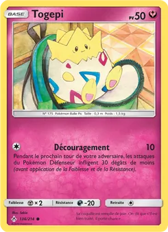 Carte Togepi 136/214 – Alliance Infaillible