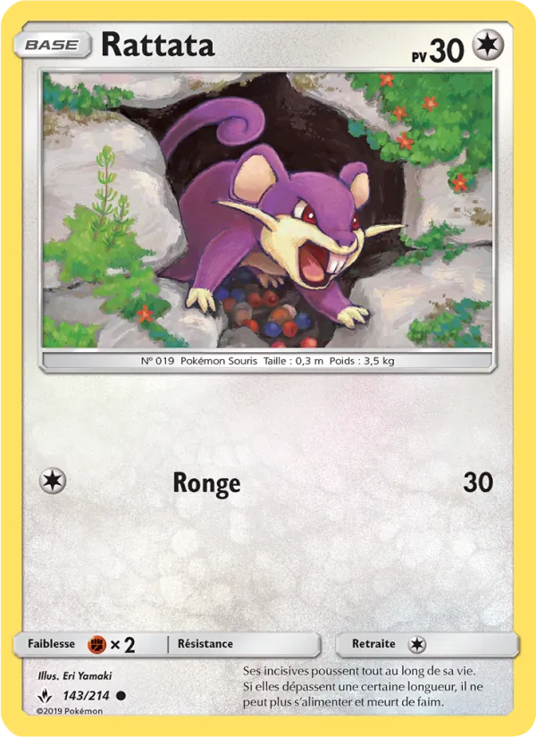 Carte Rattata 143/214 – Alliance Infaillible