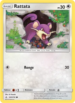 Carte Rattata 143/214 – Alliance Infaillible