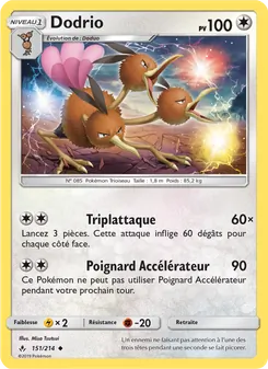 Carte Dodrio 151/214 – Alliance Infaillible